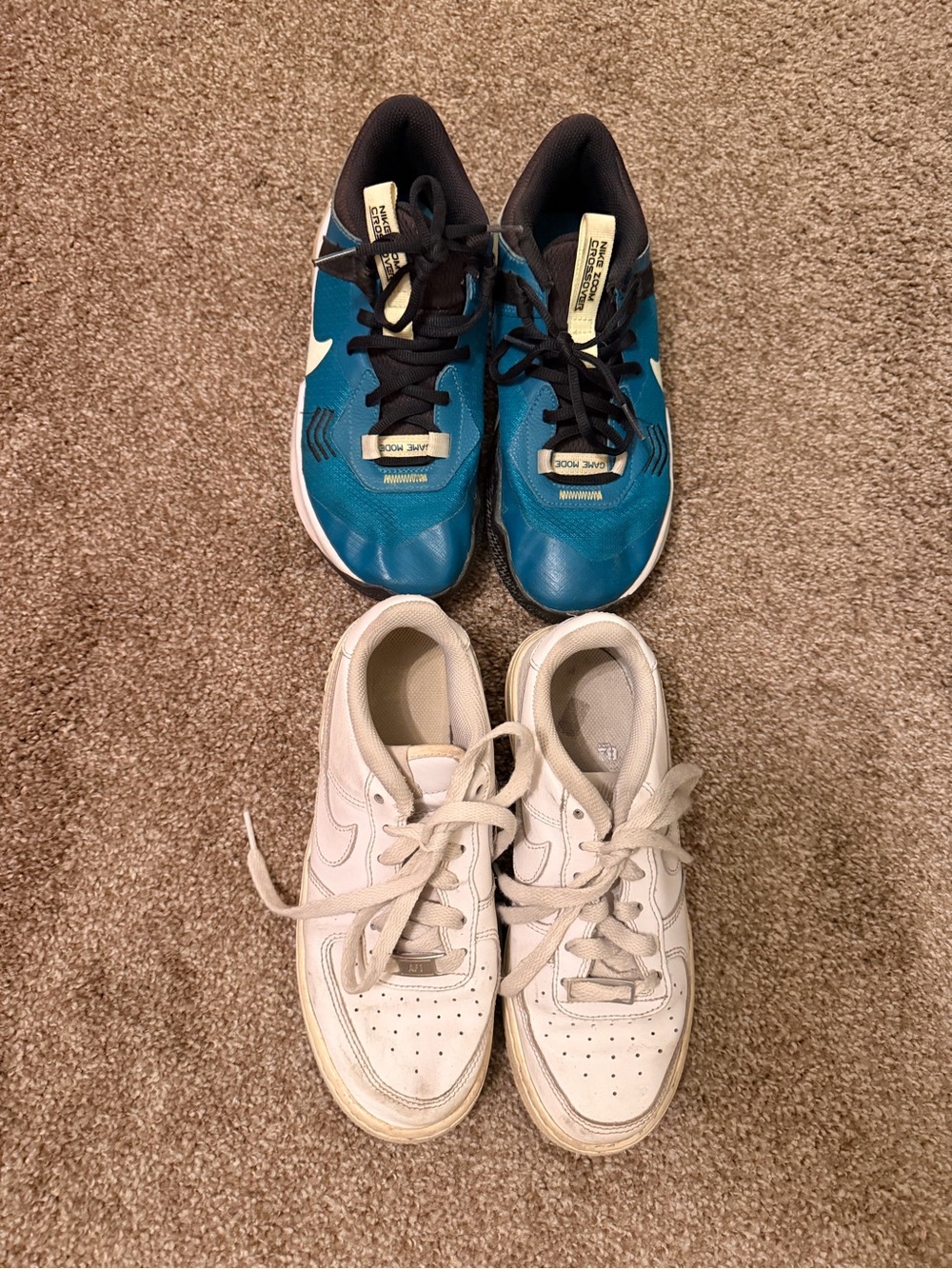 Nike Air Force Ones and Zoom Crossover Bundle
